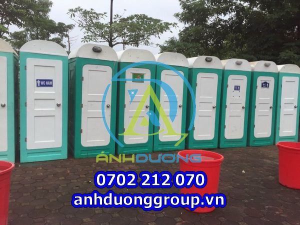 Hình ảnh nhà vệ sinh di động composite tại Vĩnh Phúc
